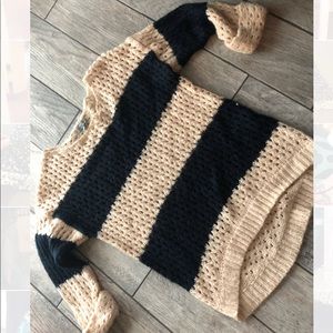 Striped knit Sweater
